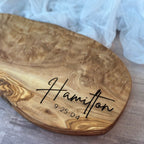 Custom Olivewood Cutting Board
