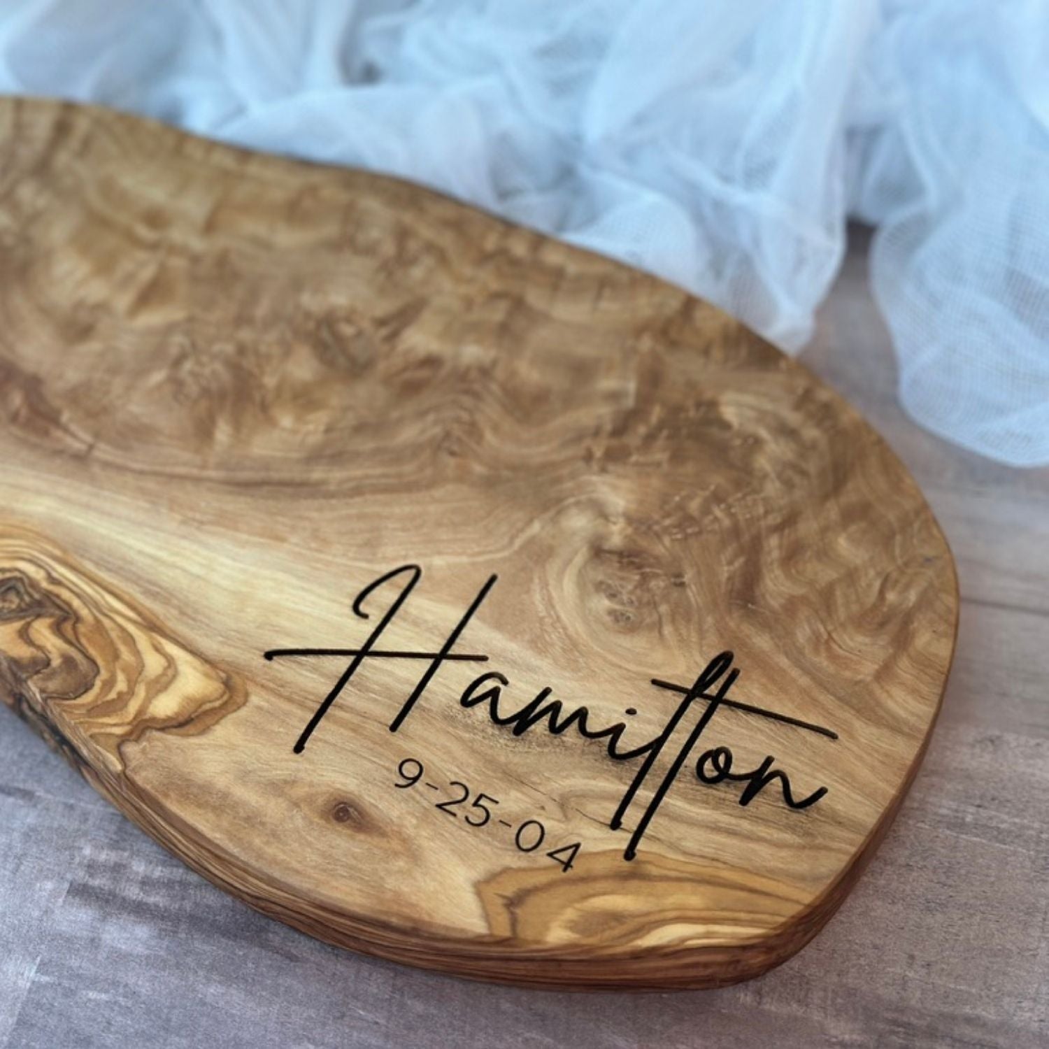 Custom Olivewood Cutting Board