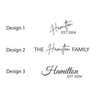 Three logo design options for Olivewood Cutting Board