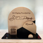 Custom QR Code Business Sign